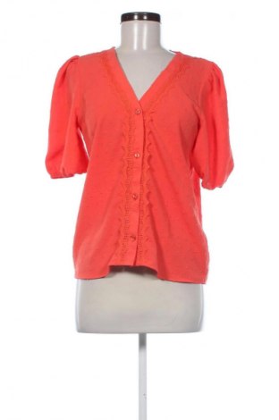 Дамска риза Naf Naf, Размер M, Цвят Оранжев, Цена 2,04 €