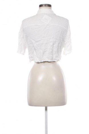Cămașă de femei Pull&Bear, Mărime M, Culoare Alb, Preț 27,99 Lei