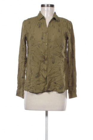 Cămașă de femei Pull&Bear, Mărime S, Culoare Verde, Preț 59,99 Lei