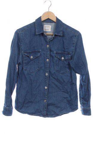 Дамска риза Pull&Bear, Размер XS, Цвят Син, Цена 13,29 €