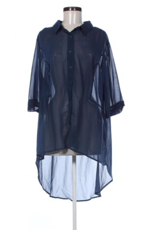 Damska koszula SHEIN, Rozmiar 3XL, Kolor Niebieski, Cena 40,99 zł