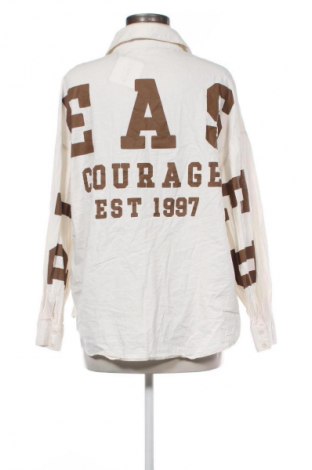 Γυναικείο πουκάμισο SHEIN, Μέγεθος M, Χρώμα  Μπέζ, Τιμή 13,99 €