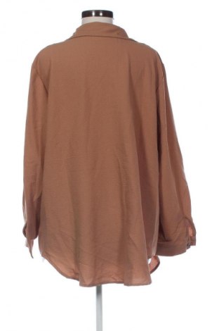 Γυναικείο πουκάμισο SHEIN, Μέγεθος XL, Χρώμα Καφέ, Τιμή 8,99 €