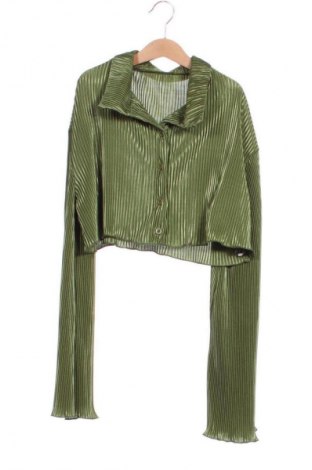 Γυναικείο πουκάμισο SHEIN, Μέγεθος XS, Χρώμα Πράσινο, Τιμή 8,05 €