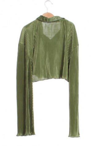 Γυναικείο πουκάμισο SHEIN, Μέγεθος XS, Χρώμα Πράσινο, Τιμή 8,05 €