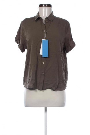 Γυναικείο πουκάμισο Samsoe & Samsoe, Μέγεθος M, Χρώμα Πράσινο, Τιμή 71,99 €