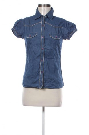 Γυναικείο πουκάμισο Unbranded, Μέγεθος S, Χρώμα Μπλέ, Τιμή 11,99 €