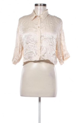 Cămașă de femei Zara, Mărime S, Culoare Ecru, Preț 64,99 Lei