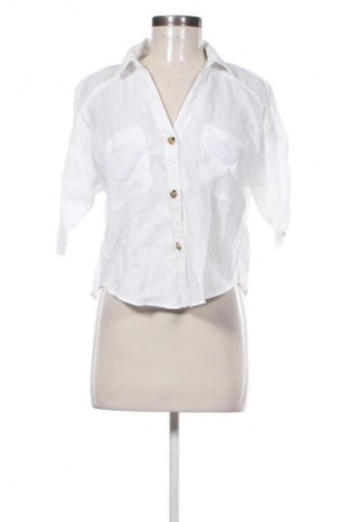 Γυναικείο πουκάμισο Zara, Μέγεθος S, Χρώμα Λευκό, Τιμή 13,99 €