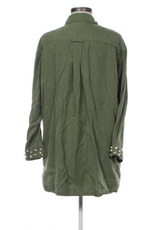 Дамска риза Zara, Размер S, Цвят Зелен, Цена 13,00 €