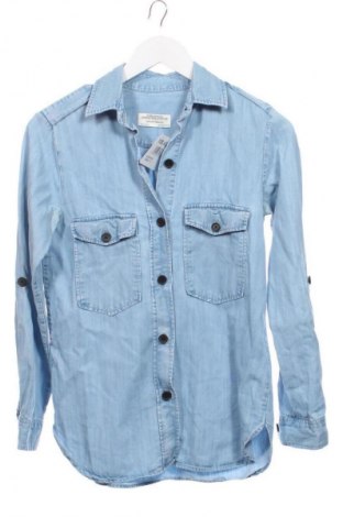 Дамска риза Zara, Размер XS, Цвят Син, Цена 9,71 €