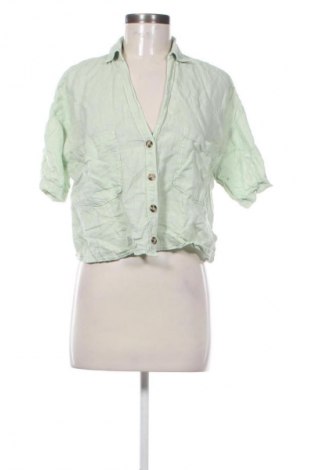Damenbluse Zara, Größe S, Farbe Grün, Preis 11,89 €