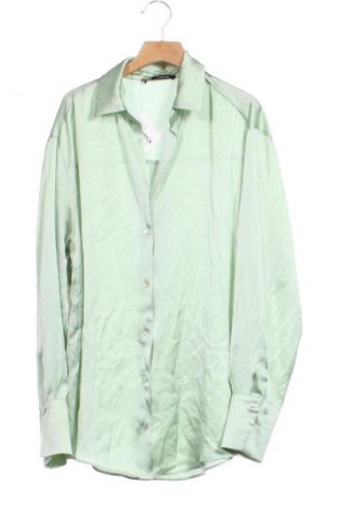 Дамска риза Zara, Размер XS, Цвят Зелен, Цена 16,00 €