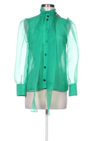 Γυναικείο πουκάμισο Zara, Μέγεθος XS, Χρώμα Πράσινο, Τιμή 32,99 €