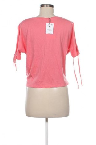 Дамска тениска Bershka, Размер S, Цвят Розов, Цена 11,24 €