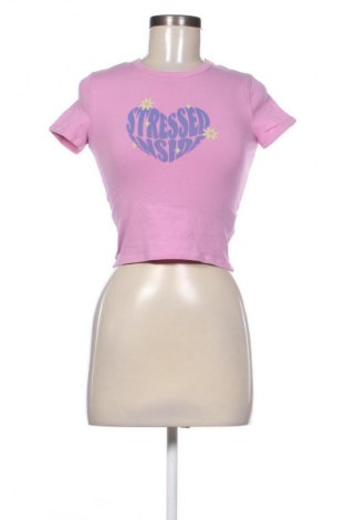 Tricou de femei Cropp, Mărime XS, Culoare Roz, Preț 30,63 Lei