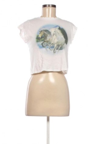 Дамска тениска H&M Divided, Размер M, Цвят Бял, Цена 8,18 €