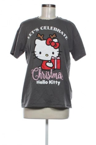 Дамска тениска Hello Kitty, Размер XS, Цвят Сив, Цена 7,38 €