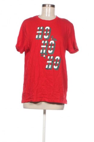 Damski T-shirt In Extenso, Rozmiar L, Kolor Czerwony, Cena 6,99 zł