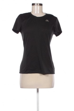 Γυναικείο t-shirt Kalenji, Μέγεθος S, Χρώμα Μαύρο, Τιμή 6,99 €