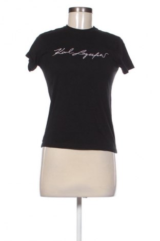 Damen T-Shirt Karl Lagerfeld, Größe XS, Farbe Schwarz, Preis € 31,99