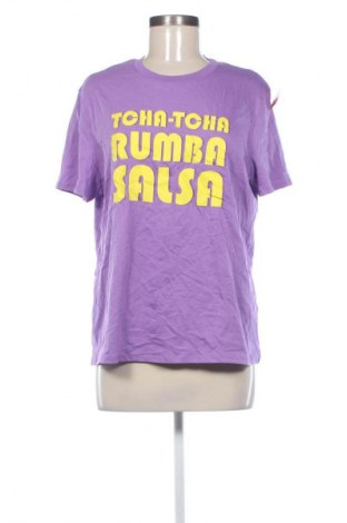 Γυναικείο t-shirt Kiabi, Μέγεθος L, Χρώμα Βιολετί, Τιμή 6,99 €