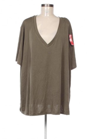 Дамска тениска Kiabi, Размер 4XL, Цвят Зелен, Цена 9,20 €