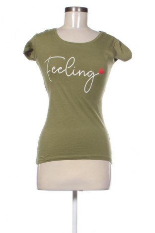 Dámské tričko Sinsay, Velikost XS, Barva Zelená, Cena  221,00 Kč