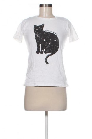 Tricou de femei Sinsay, Mărime S, Culoare Alb, Preț 46,99 Lei, #135550045