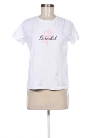 Γυναικείο t-shirt Sinsay, Μέγεθος XS, Χρώμα Λευκό, Τιμή 8,99 €