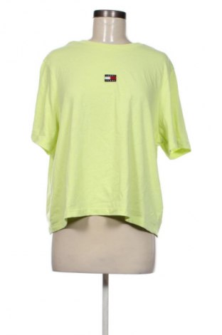 Tricou de femei Tommy Jeans, Mărime XL, Culoare Verde, Preț 107,99 Lei