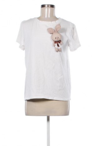 Дамска тениска Unbranded, Размер M, Цвят Екрю, Цена 7,38 €