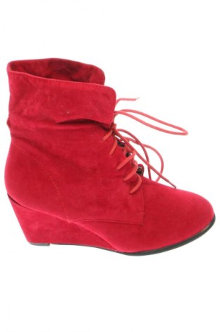 Damskie botki Unbranded, Rozmiar 38, Kolor Czerwony, Cena 173,00 zł