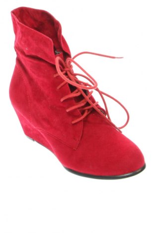 Damskie botki Unbranded, Rozmiar 38, Kolor Czerwony, Cena 173,00 zł