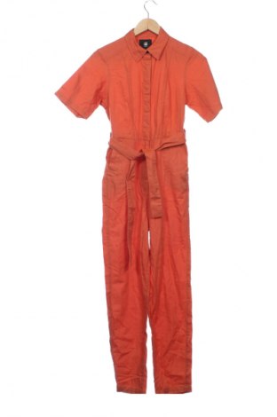 Дамски дълъг гащеризон G-Star Raw, Размер XS, Цвят Оранжев, Цена 41,45 €