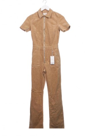 Salopetă lungă de damă Mango, Mărime XXS, Culoare Bej, Preț 138,99 Lei