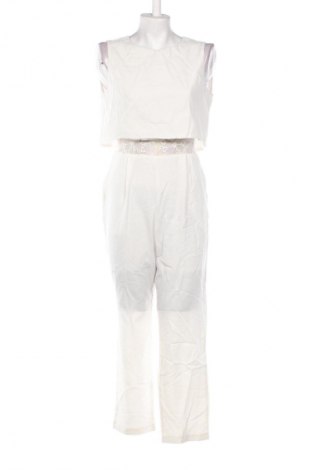 Дамски дълъг гащеризон Unbranded, Размер L, Цвят Бял, Цена 25,05 €