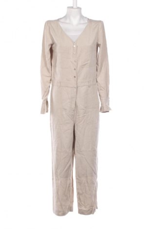 Salopetă lungă de damă Weekday, Mărime L, Culoare Bej, Preț 79,50 Lei