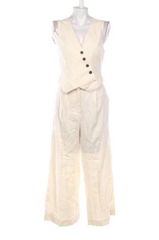 Damski długi kombinezon Zara, Rozmiar S, Kolor ecru, Cena 250,99 zł