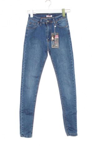 Дамски дънки Aura, Размер XXS, Цвят Син, Цена 7,66 €