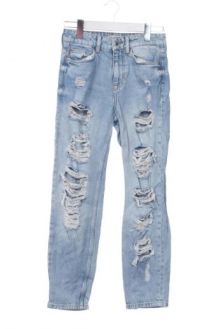 Dámské džíny  Bershka, Velikost XS, Barva Modrá, Cena  239,00 Kč