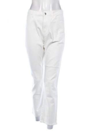 Γυναικείο Τζίν Denim 1982, Μέγεθος XL, Χρώμα Λευκό, Τιμή 13,99 €