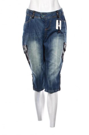 Blugi de femei Dereon, Mărime XL, Culoare Albastru, Preț 152,99 Lei