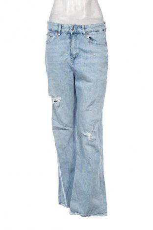 Damskie jeansy H&M, Rozmiar S, Kolor Niebieski, Cena 78,99 zł