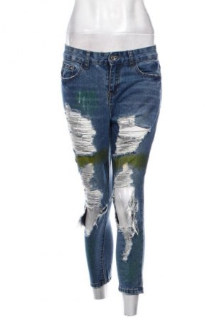 Γυναικείο Τζίν M.Sara, Μέγεθος M, Χρώμα Μπλέ, Τιμή 15,99 €
