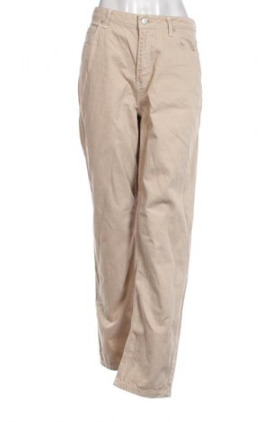 Damskie jeansy NA-KD, Rozmiar S, Kolor Beżowy, Cena 101,99 zł