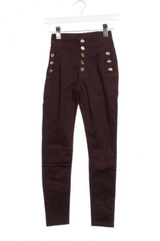 Blugi de femei Nice & Rock, Mărime XXS, Culoare Maro, Preț 60,99 Lei