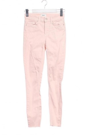 Дамски дънки ONLY, Размер XXS, Цвят Розов, Цена 6,13 €