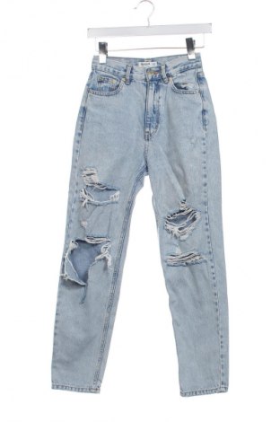 Blugi de femei Pull&Bear, Mărime XXS, Culoare Albastru, Preț 78,99 Lei