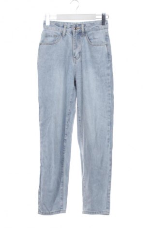 Damskie jeansy SHEIN, Rozmiar XS, Kolor Niebieski, Cena 67,99 zł